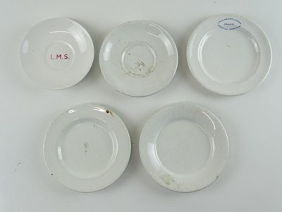 Lot 120 - A selection of ceramic railways crockery items...