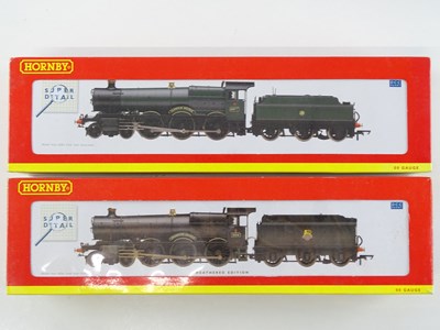 Lot 556 - A pair of HORNBY Grange Class steam locos...