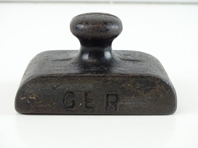 Lot 132 - A Great Eastern Railway cast iron...