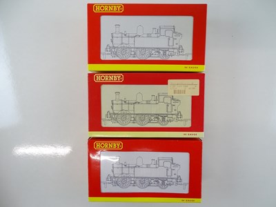 Lot 557 - A group of three HORNBY Class 14XX steam tank...