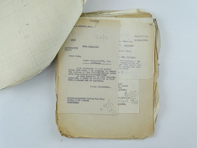 Lot 141 - A bundle of correspondence between the offices...