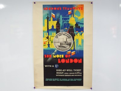 Lot 15 - LONDON'S TRAMWAYS (1933) 'See More of London...