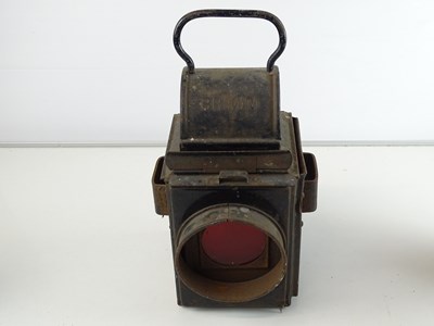Lot 151 - A group of railway lamps as lotted (5)