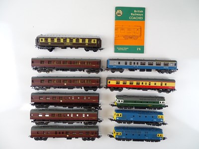 Lot 56 - A group of HO Scale British Outline diesel...
