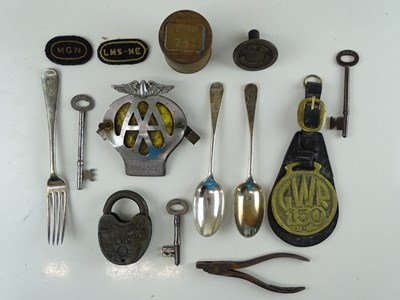 Lot 160 - A selection of railway and motoring ephemera...