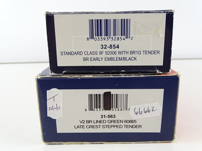 Lot 560 - A pair of BACHMANN steam locomotives...