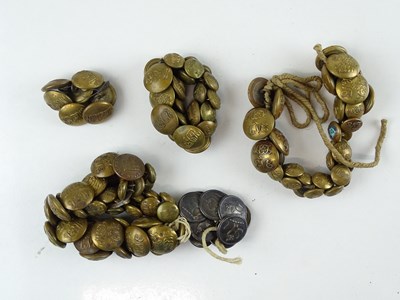 Lot 190 - A quantity of brass uniform buttons - all...