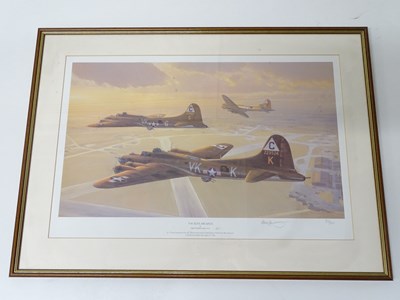 Lot 199 - A framed and glazed aviation interest print - '...