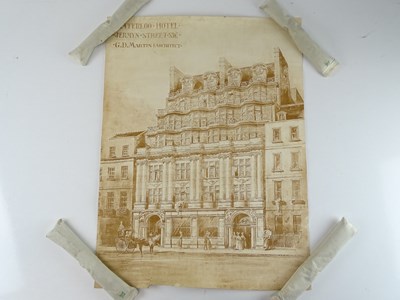 Lot 219 - An early Waterloo Hotel - Jermyn Street - SW...