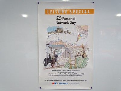 Lot 27 - A collection of railway related advertising...