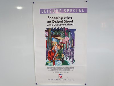 Lot 28 - A collection of railway related advertising...