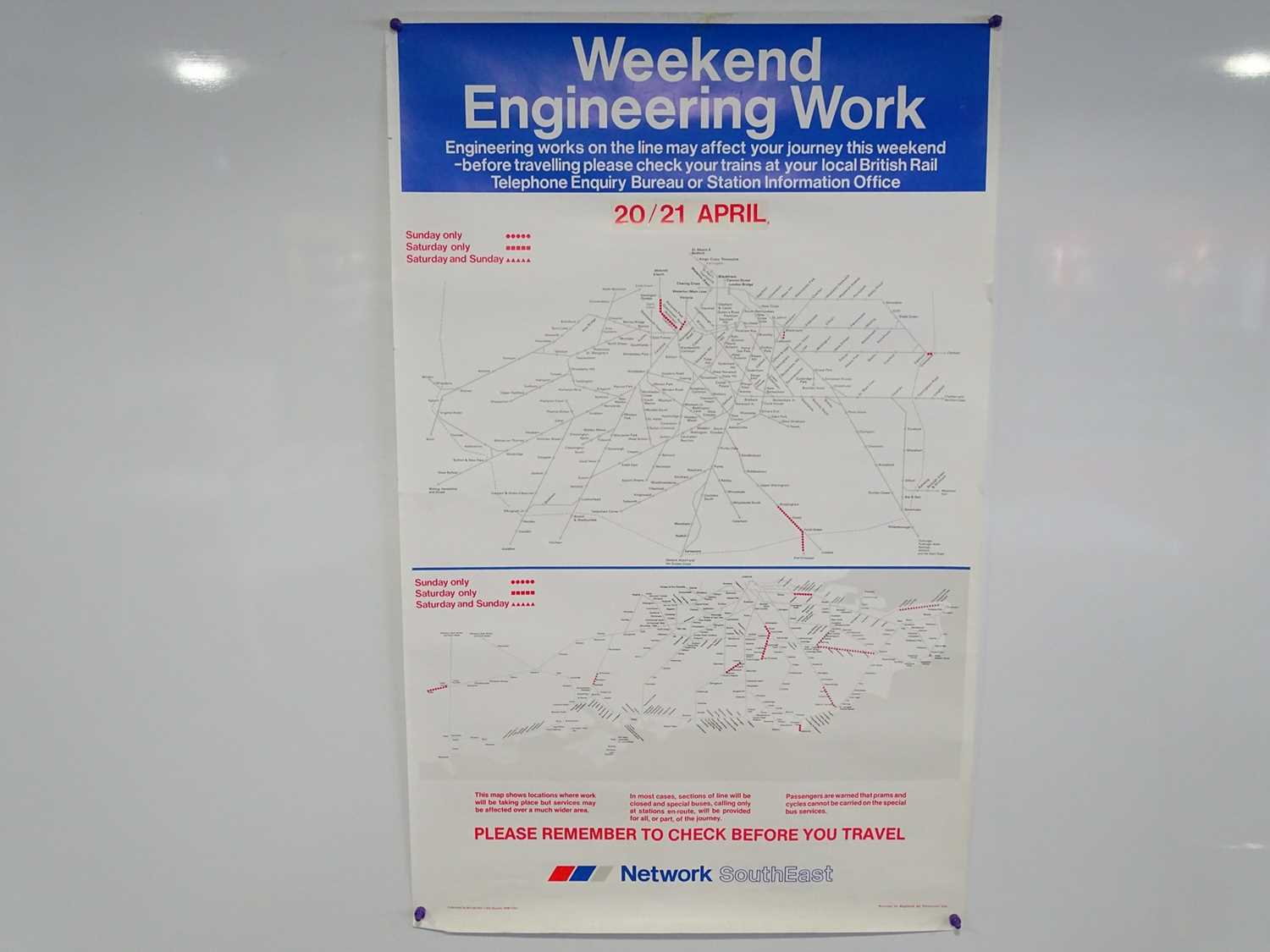 Lot 30 A group of Network SouthEast Engineering Work