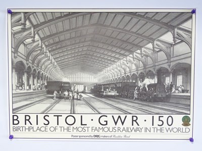 Lot 34 - A group of posters to include a set of Bristol...