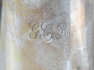 Lot 62 - An Elkington & Co. silver plated coffee pot (9"...