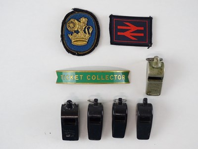 Lot 63 - A group of British Railways items to include a...