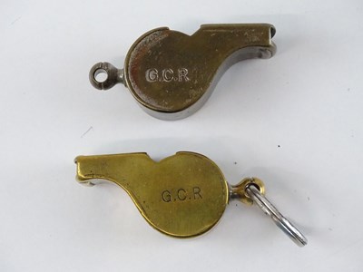 Lot 68 - A group of Thunderer Patent whistles...