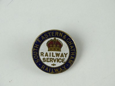 Lot 240 - A South Eastern and Chatham Railway WW1...