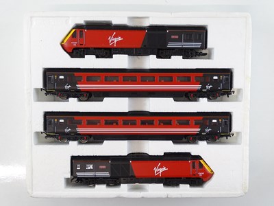 Lot 576 - A HORNBY 4-Car HST in Virgin Livery split from...