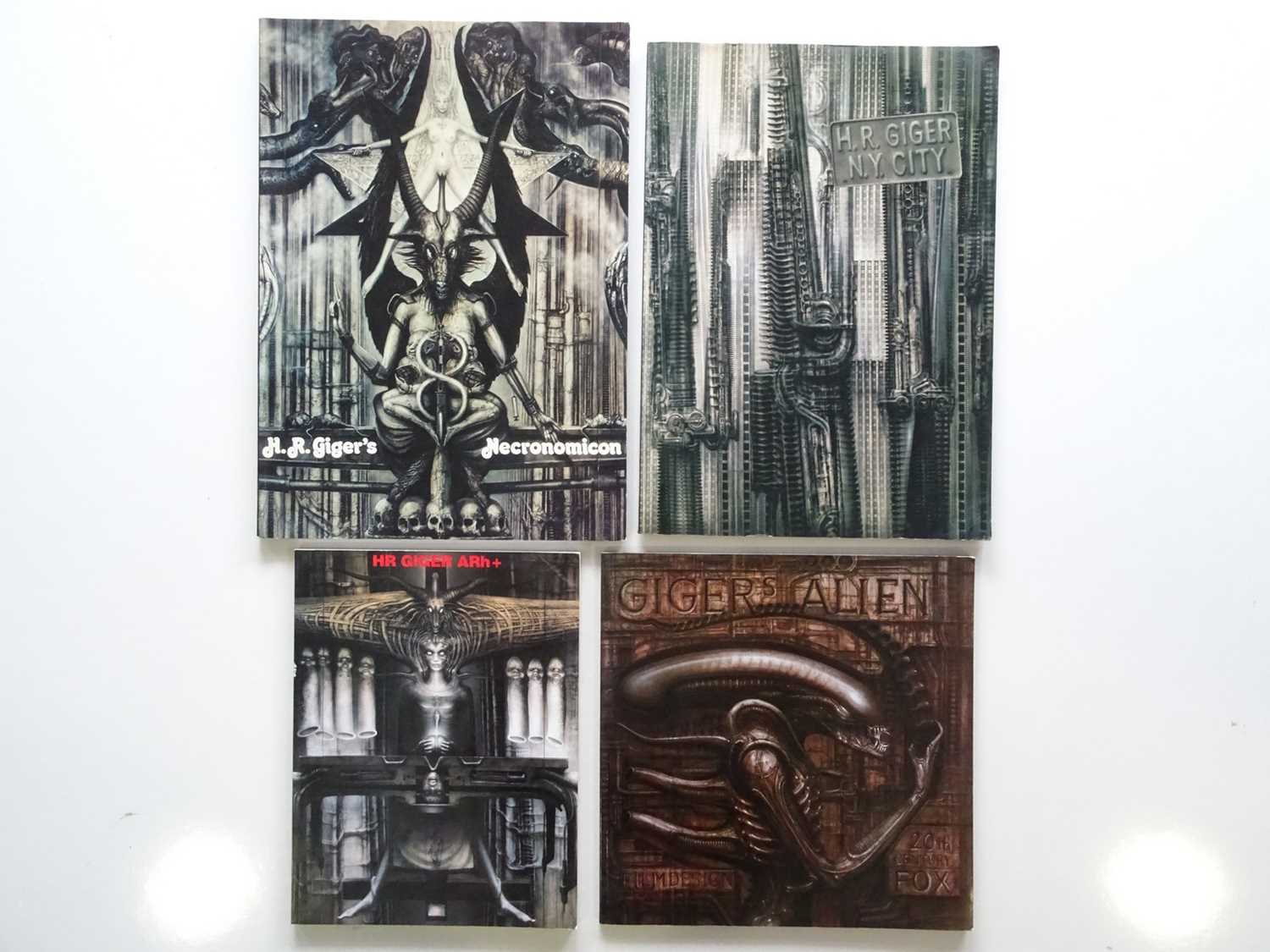 Lot 235 - H.R. GIGER ART BOOK LOT (4 in Lot) - Four