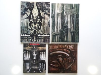 Lot 235 - H.R. GIGER ART BOOK LOT (4 in Lot) - Four...