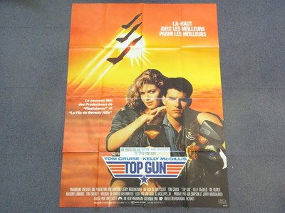 Lot 40 - TOP GUN (1986) - French One Panel - Tom Cruise...