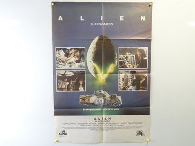 Lot 200 - ALIEN (1979) - One-Sheet Film Poster (Spanish)...