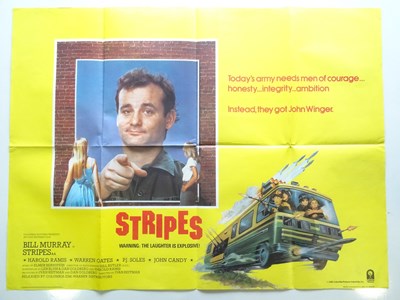 Lot 145 - STRIPES (1981) - UK Quad Film Poster - Bill...