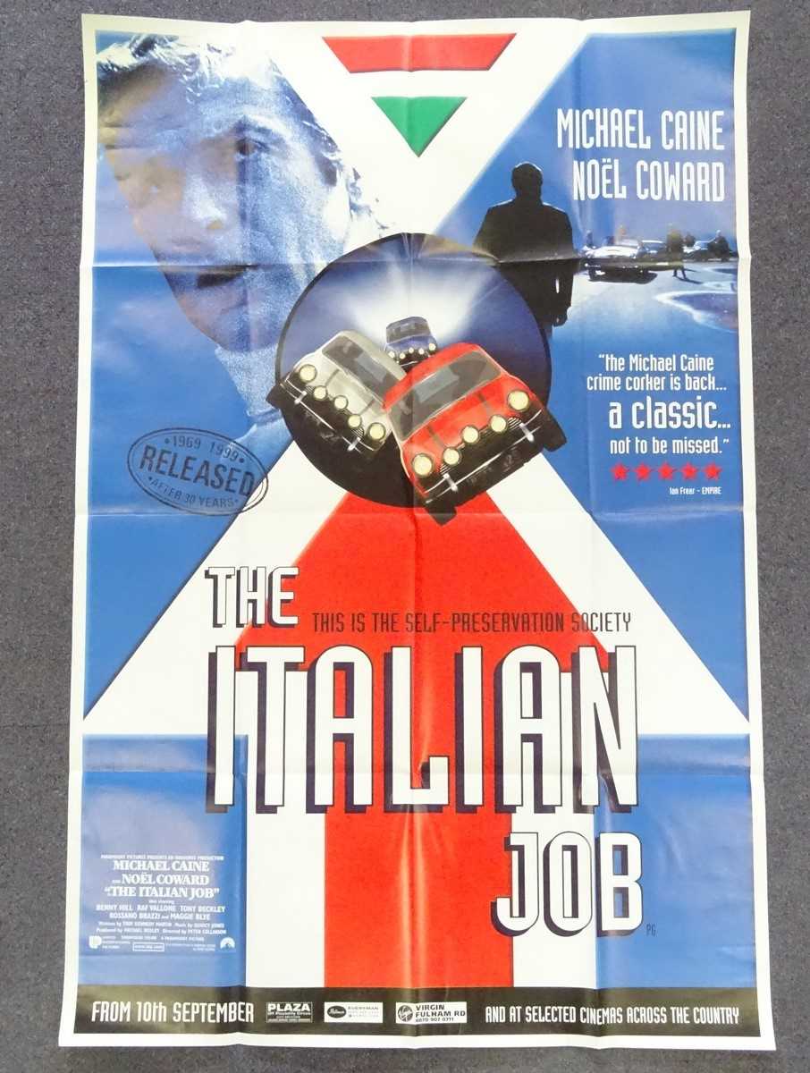Lot 335 - THE ITALIAN JOB (1969 - 1999 re-release) (60"...