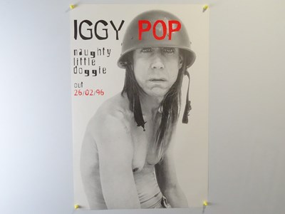Lot 420 - IGGY POP: Promotional Poster for 'NAUGHTY...