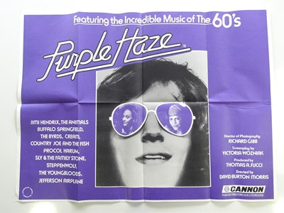 Lot 406 - A pair of music related film posters...