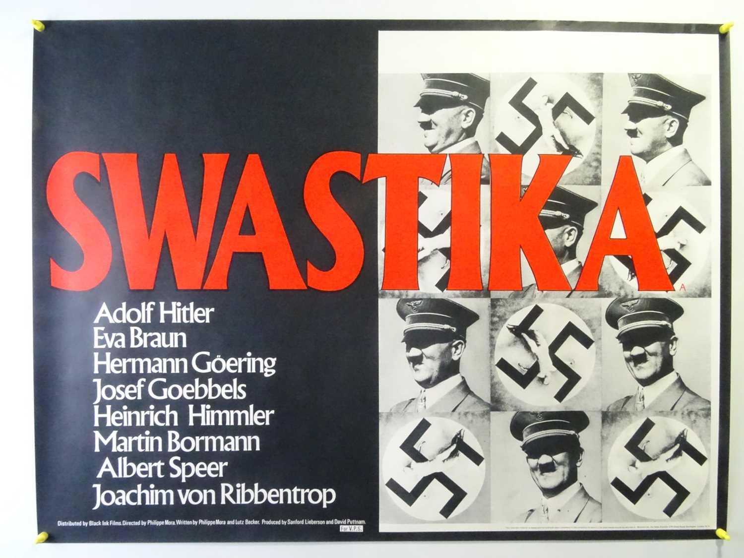 Lot 45 - SWASTIKA (1974) - UK Quad film poster 30" x 40"...