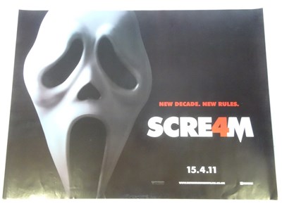 Lot 386 - HORROR LOT (10 in Lot) - UK Quad Film Posters -...
