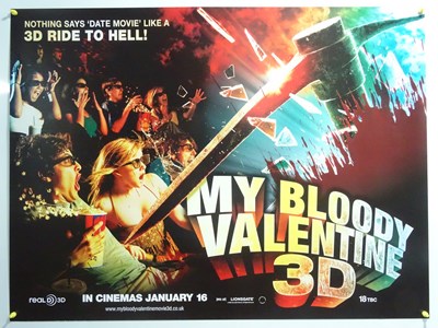 Lot 386 - HORROR LOT (10 in Lot) - UK Quad Film Posters -...
