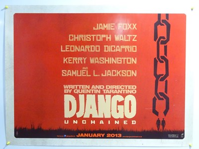 Lot 59 - DJANGO UNCHAINED (2013) - UK Quad - Quentin...