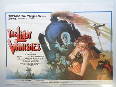 Lot 175 - THE LADY VANISHES (1979) - UK Quad Film Poster...