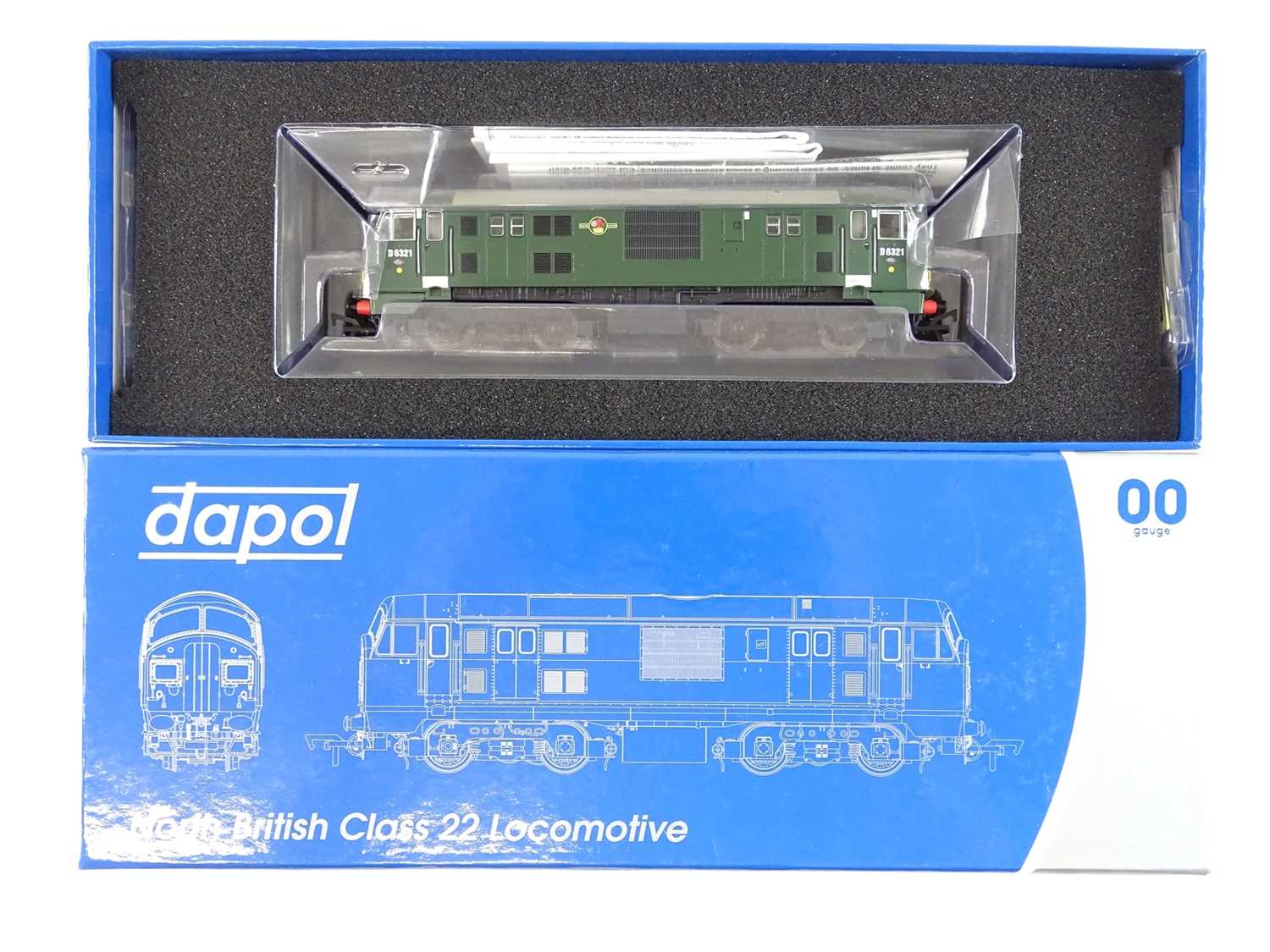Lot 587 - A DAPOL 4D-012-007 Class 22 diesel locomotive...