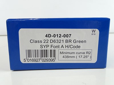 Lot 587 - A DAPOL 4D-012-007 Class 22 diesel locomotive...