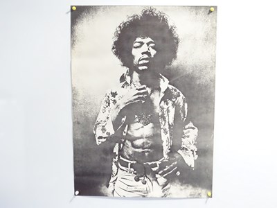 Lot 424 - JIMI HENDRIX Commercial poster (1970s) Black...