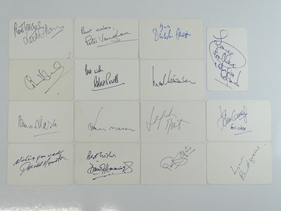 Lot 165 - BRITISH ACTORS: A mixed group of signed cards...