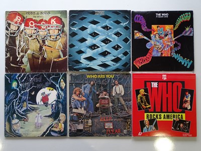 Lot 500 - THE WHO A group of vinyl album records to...