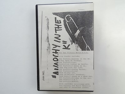 Lot 495 - THE SEX PISTOLS - A VHS (Bootleg copy) of DEAD...