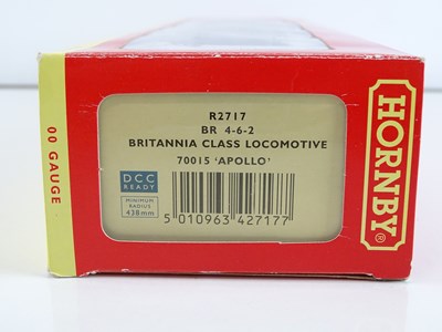 Lot 590 - A HORNBY R2717 Britannia Class steam...