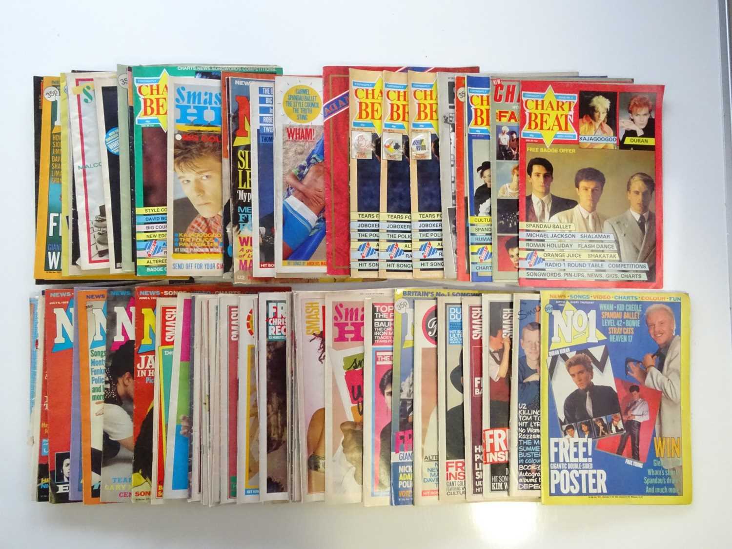 Lot 433 - A large quantity of pop music magazines from...