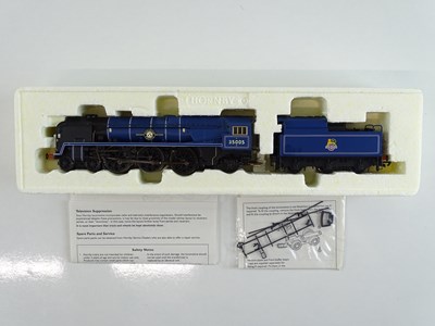 Lot 591 - A HORNBY R2171 Merchant Navy Class steam loco...