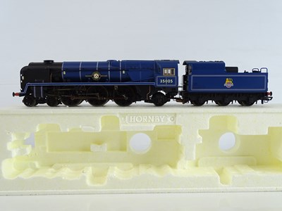 Lot 591 - A HORNBY R2171 Merchant Navy Class steam loco...