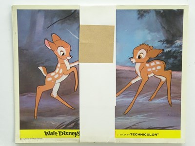 Lot 103 - BAMBI (1942) - 1960's re-release Front of...