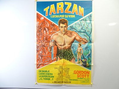 Lot 96 - TARZAN: A group of three Argentinian One Sheet...