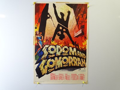 Lot 97 - SODOM AND GOMORRAH (1962) A UK Double Crown...