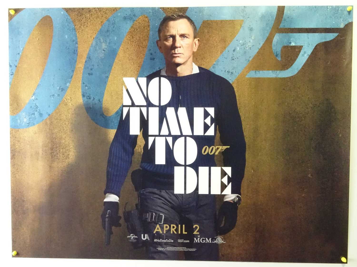Lot 318 - JAMES BOND: NO TIME TO DIE (2020) - First