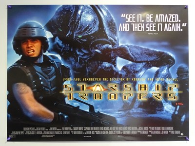 Lot 229 - STARSHIP TROOPERS (1997) - A pair of UK Quad...